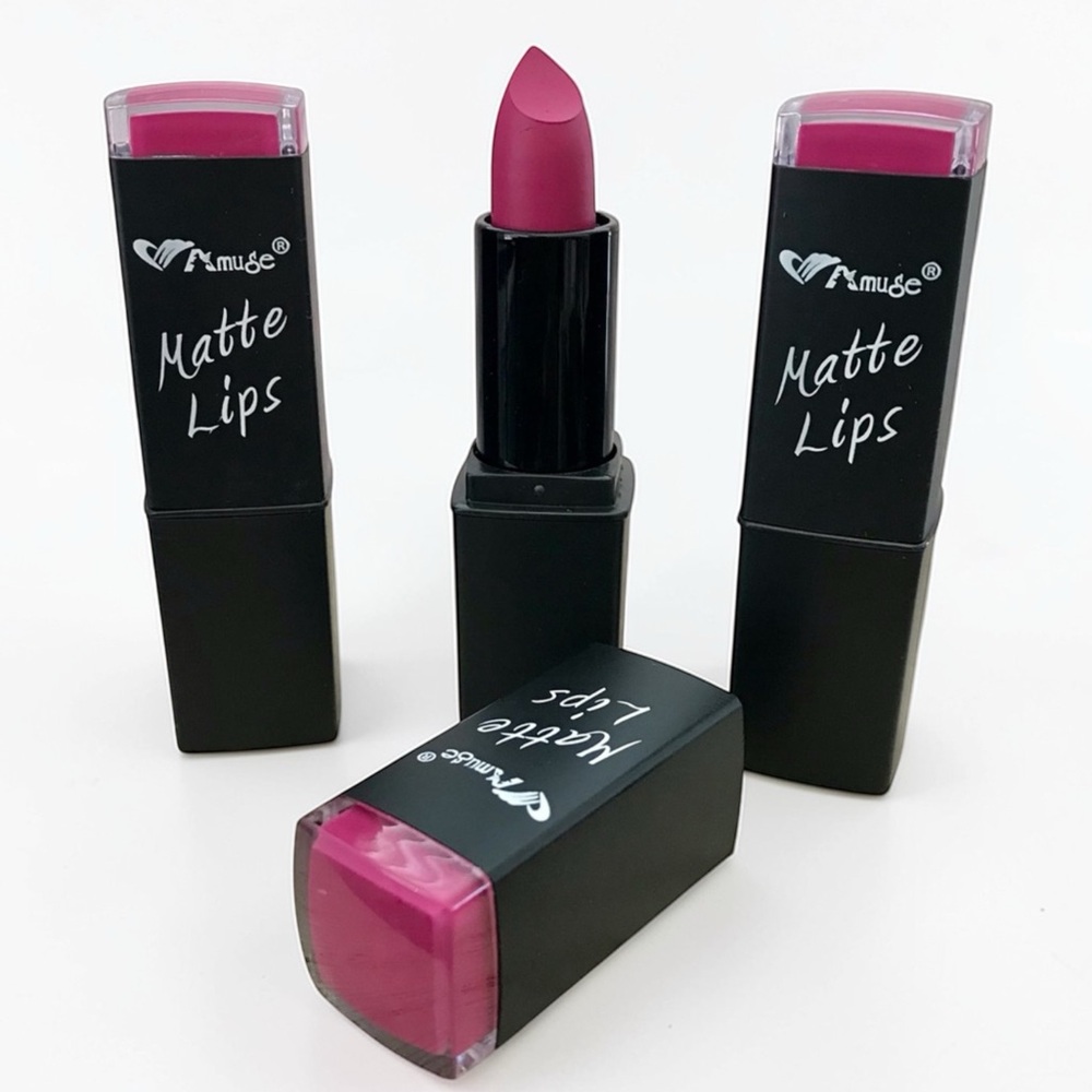 🆕3pcs Amuse Matte Lips Lipstick